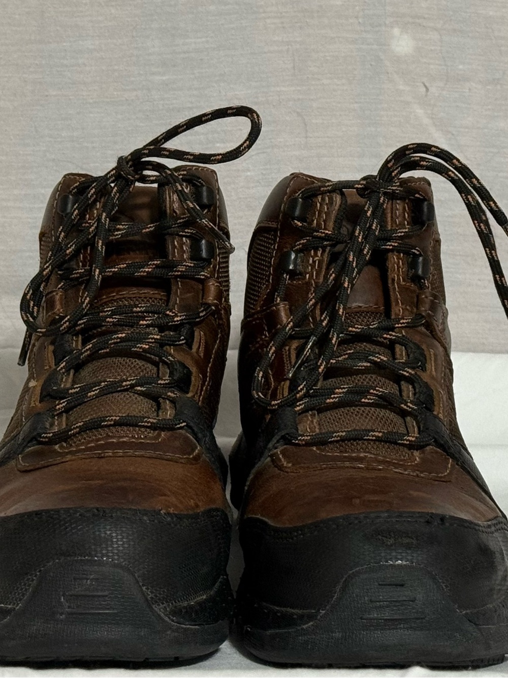 Wolverine Ultraspring Steel Toe Work Boots Brown Leather Size 7M